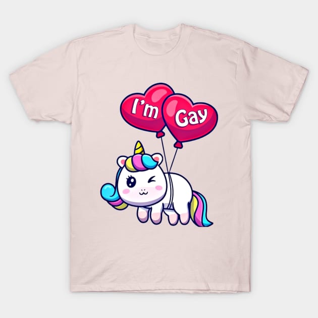 I'm Gay T-Shirt by CoolMomBiz